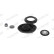 Fjäderbens-stödlager MOUNTING KIT MK445 Monroe, miniatyr 2