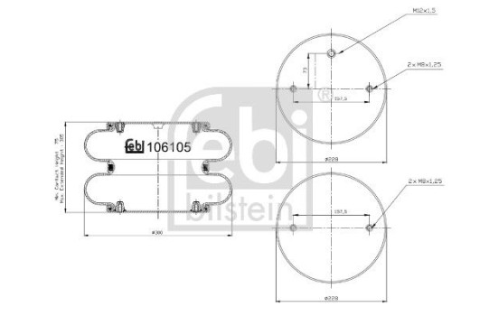 Fjäderbälg, luftfjädring