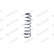Spiralfjäder MONROE OESpectrum SPRINGS SP0547, miniatyr 2