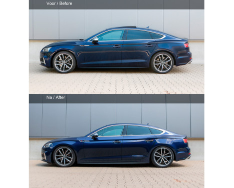 H&R Höjdjusterbart fjädringssystem Audi A4 / A5 2/4WD & S4 / S5 4WD 2015- VA20-55/AA15-55mm, bild 3