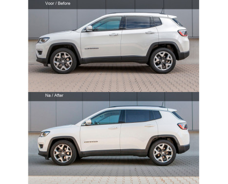 H & R sänkande fjädrar Chrysler Jeep Compass 4WD 2016- VA40 / AA40mm, bild 3