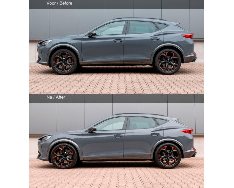H & R sänkande fjädrar Cupra Ateca & Volkswagen T-Roc - 4WD - VA30-40 / AA30-40mm, bild 7
