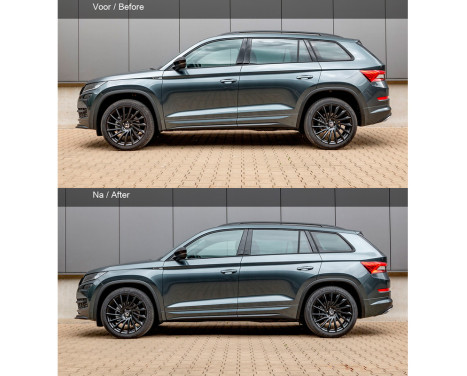 H & R sänkande fjädrar Säte Ateca / Volkswagen Tiguan / Skoda Kodiaq 4WD 2016-VA30 / AA30mm, bild 3