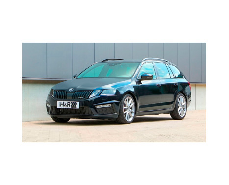 H & R sänkande fjädrar Skoda Octavia (RS) Sedan / Combi 4WD 2013- VA40-50 / AA30-40mm, bild 2