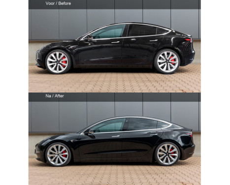 H&R sänkande fjädrar Tesla Model 3 4WD 2018- VA30 / AA30mm, bild 4