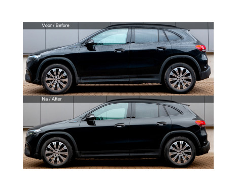 H&R Sänkfjädrar lämpliga för Mercedes EQA 300 + 350 4Matic 2021- VA20/AA25mm, bild 3