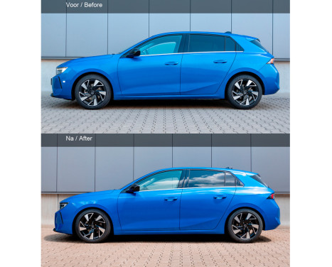 H&R Sänkfjädrar lämpliga för Opel Astra L Hatchback 2021- (exkl. Hybrid/Elektrisk) VA30/AA30mm, bild 3