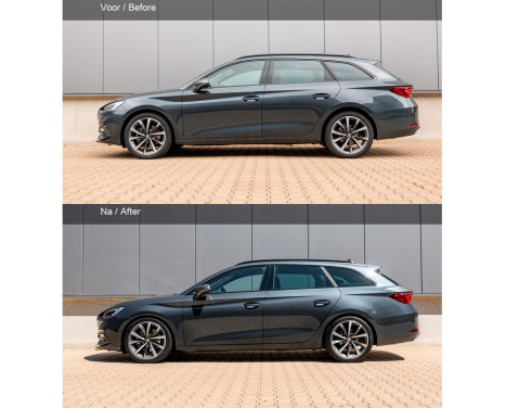 H&R Sänkfjädrar lämpliga för Skoda Octavia Sedan 2020- VA-belastning upp till 990kg (torsionsaxel) VA45/AA35mm, bild 7