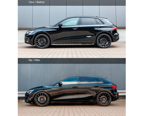 H&R Sänkfjädrar lämpliga för Skoda Octavia Sedan 2020- VA-belastning upp till 990kg (torsionsaxel) VA45/AA35mm, bild 9