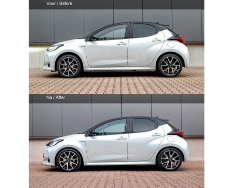 H&R Sänkfjädrar lämpliga för Toyota Yaris (P21) 1,5-I-VVT-iE Hybrid VA40/AA20mm, bild 3