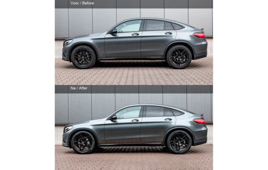 H & R sänkfjädrar Mercedes GLC 4WD Diesel 2015-VA25 / AA40mm, bild 3