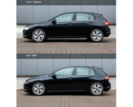 H&R Sänkfjädrar Volkswagen Golf VIII 2020- från 991 kg VA-Last VA45 / AA45mm, bild 3