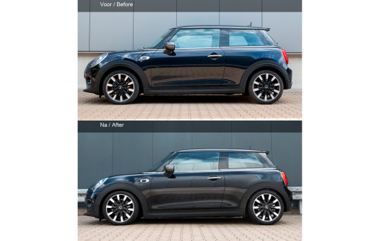 H & R Sänkning Springs F55 Mini Cooper 5 dörr 2015- 2016- F57 Convertible 30mm & 30mm (20mm JCW), bild 5