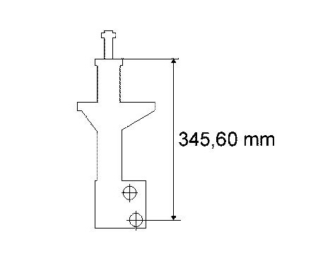 Stötdämpare 170 381 Sachs