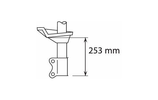 Stötdämpare Excel-G 333238 Kayaba, bild 3