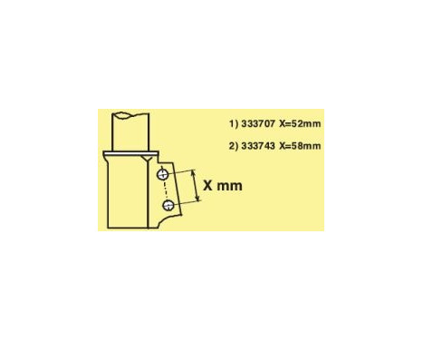 Stötdämpare Excel-G 333743 Kayaba, bild 2