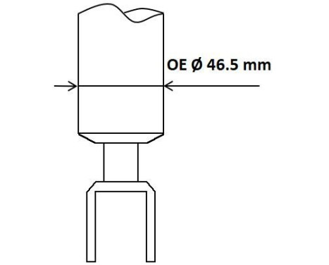 Stötdämpare Excel-G 341844 Kayaba, bild 2