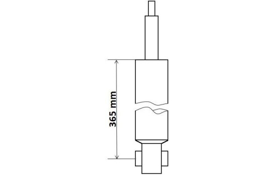 Stötdämpare Excel-G 343418 Kayaba, bild 2