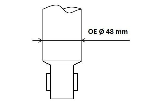 Stötdämpare Excel-G 349122 Kayaba, bild 2