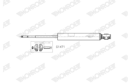 Stötdämpare G1471 Monroe