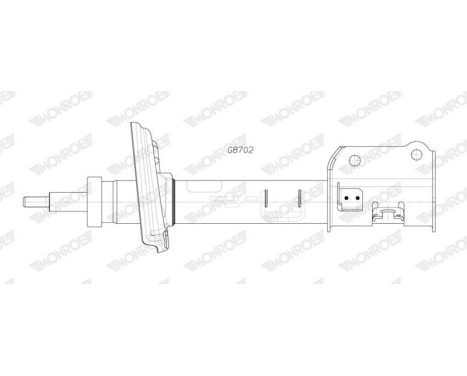 Stötdämpare G8702 Monroe