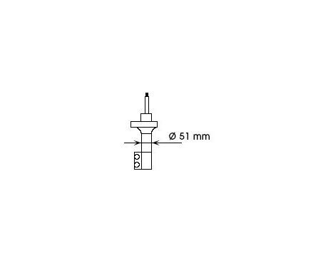 Stötdämpare Premium 634037 Kayaba, bild 2