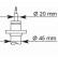 Stötdämpare Premium 663500 Kayaba, miniatyr 2