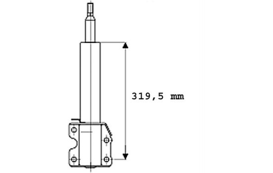 Stötdämpare VAN-MAGNUM V4503 Monroe, bild 2