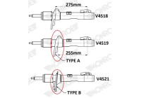 Stötdämpare VAN-MAGNUM V4521 Monroe
