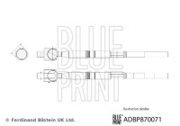 Spårstång (utan kulled) ADBP870071 Blue Print