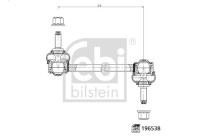 Stabilisatorbalk ProKit 196538 FEBI