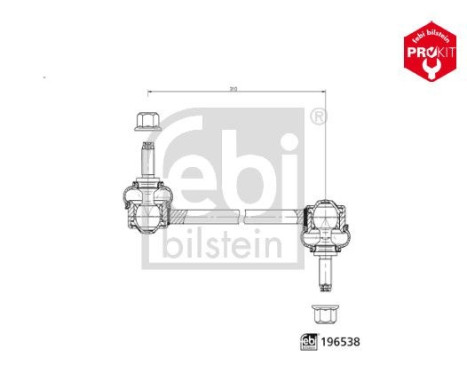 Stabilisatorbalk ProKit 196538 FEBI