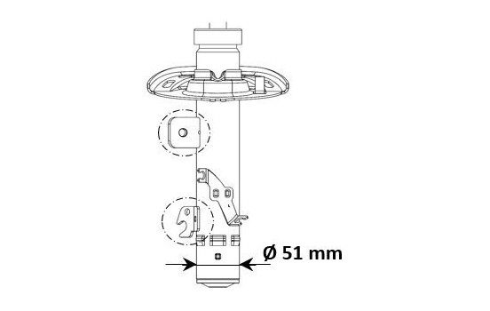 Amortisseur Excel-G 3348012 Kayaba