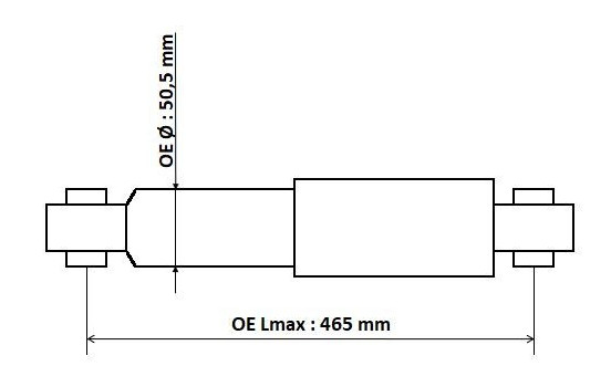 Amortisseur Excel-G 345700 Kayaba, Image 2