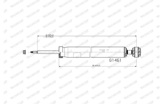 Amortisseur G1461 Monroe