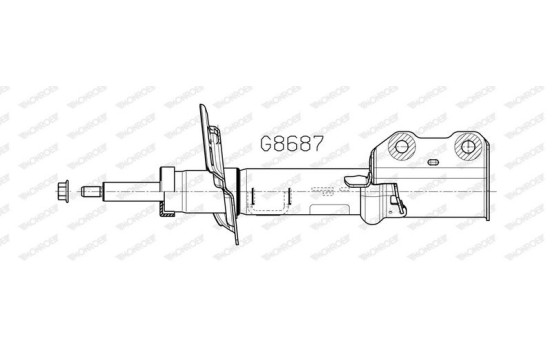 Amortisseur G8687 Monroe