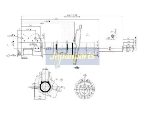 Amortisseur MM-00158 Japanparts