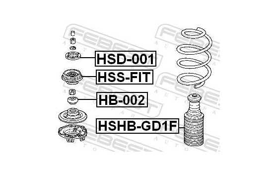 Suspension, amortisseur