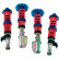 Combinés Filetés H&R Monotube adaptable à Volkswagen Caddy Cargo/MPV (SKN/SK) 2020- Ø55mm VA50-70/AA35