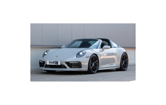 Ressorts courts H&R adaptés pour Porsche 911 (992) 2019- Targa 4/4S VA30/AA25mm & Carrera GTS/4 GTS, Image 2