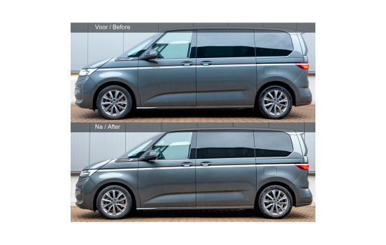 Ressorts courts H&R adaptés pour Volkswagen Multivan T7 (ST) 2.0 TDI (2WD) 2021- VA30/AA35mm (7 places, Image 3