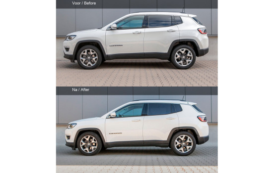 Ressorts de descente H & R Chrysler Jeep Compass 4WD 2016- VA40 / AA40mm, Image 3