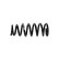 Ressort de suspension ADT388315 Blue Print