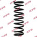 Ressort de suspension K-Flex RA1026 Kayaba