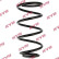 Ressort de suspension K-Flex RA1105 Kayaba