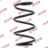 Ressort de suspension K-Flex RA1216 Kayaba