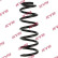 Ressort de suspension K-Flex RA1279 Kayaba