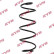 Ressort de suspension K-Flex RA1309 Kayaba