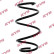 Ressort de suspension K-Flex RA4008 Kayaba