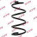 Ressort de suspension K-Flex RA5276 Kayaba
